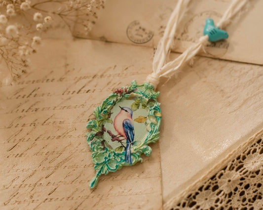 Bird on a Branch Necklace
