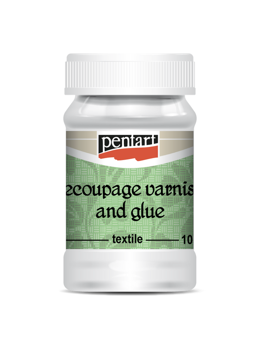 Pentart Decoupage Varnish & Glue for Textile