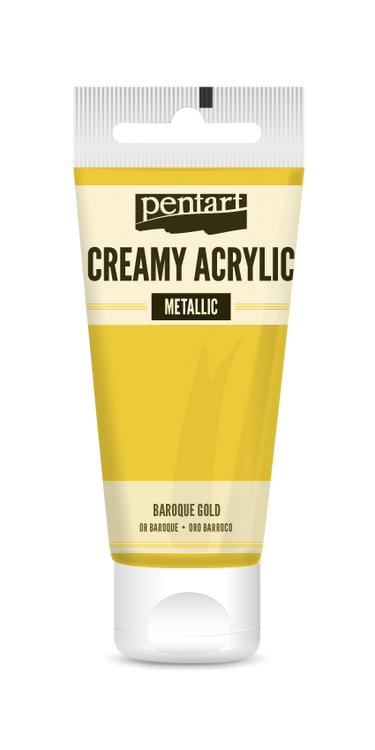 Creamy Acrylic Metallic