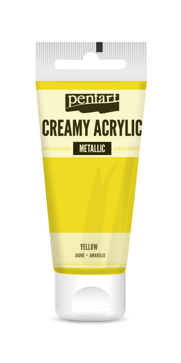 Creamy Acrylic Metallic