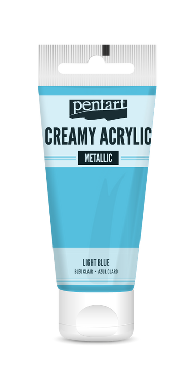Creamy Acrylic Metallic