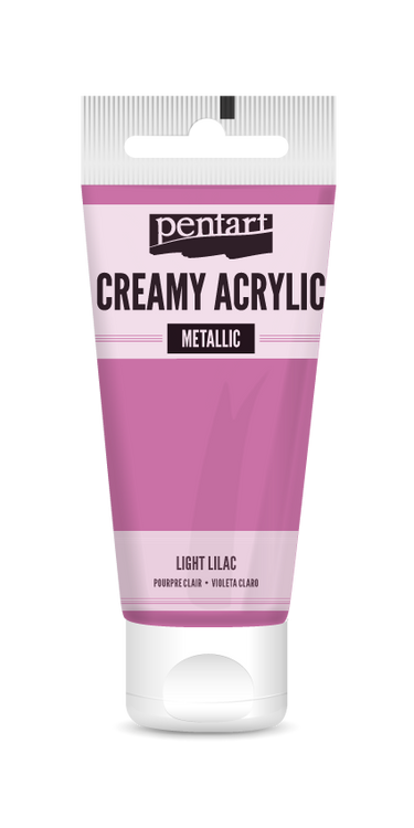 Creamy Acrylic Metallic