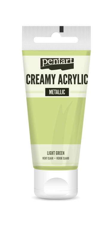 Creamy Acrylic Metallic