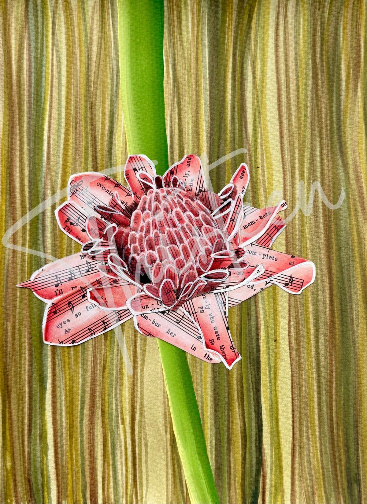 "Calypso" Decoupage Paper