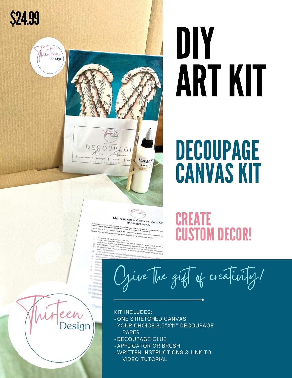 Canvas Art Kit