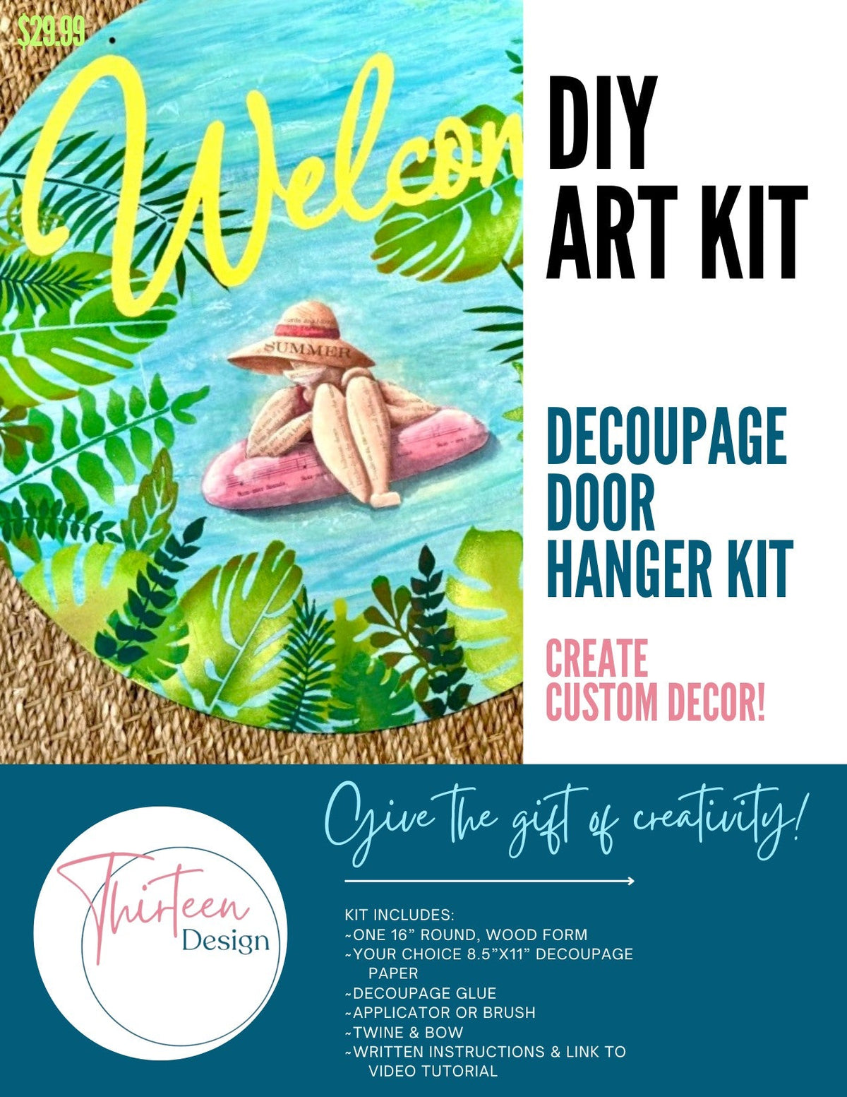 Door Hanger Art Kit