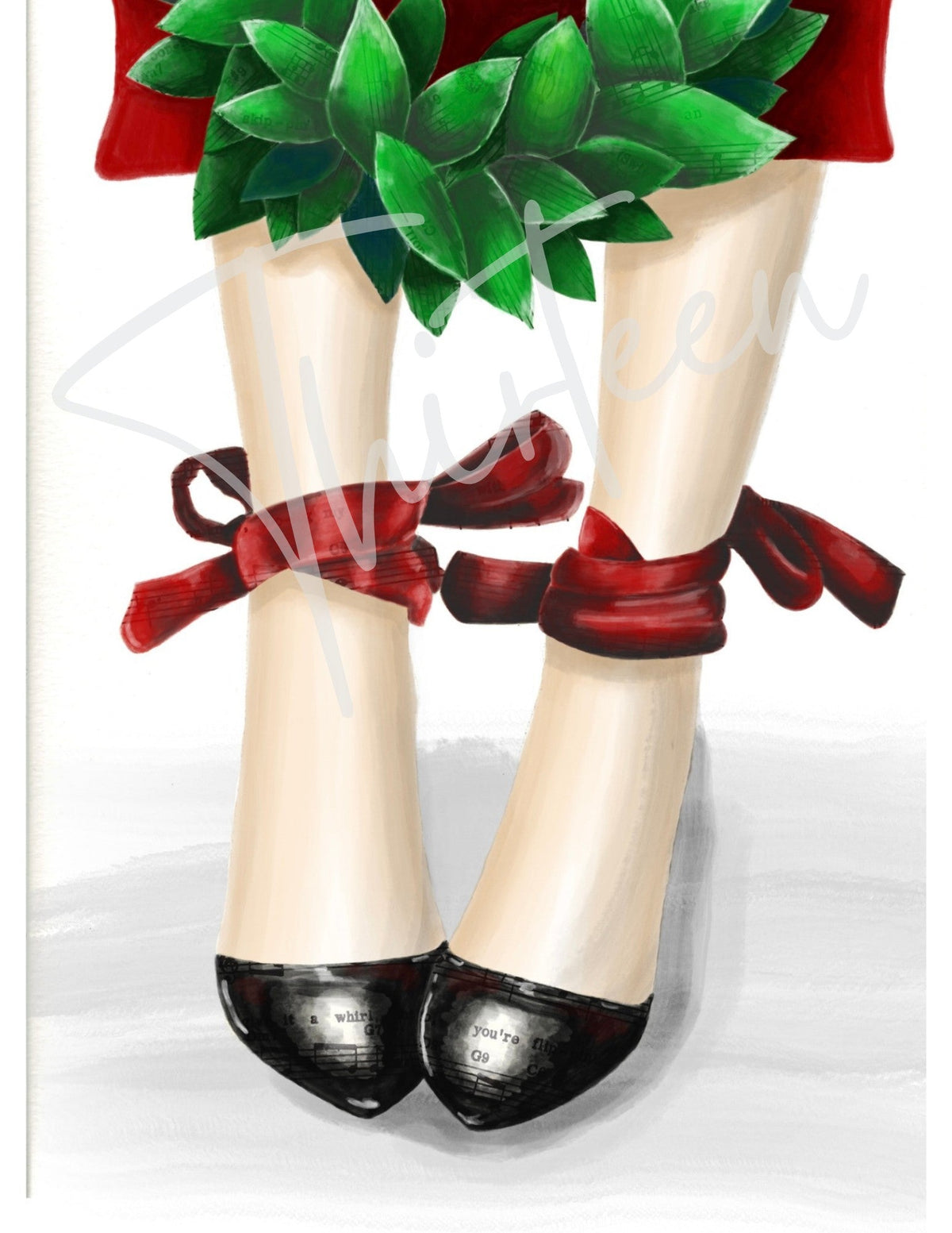 "Home For The Holidays" Decoupage Paper
