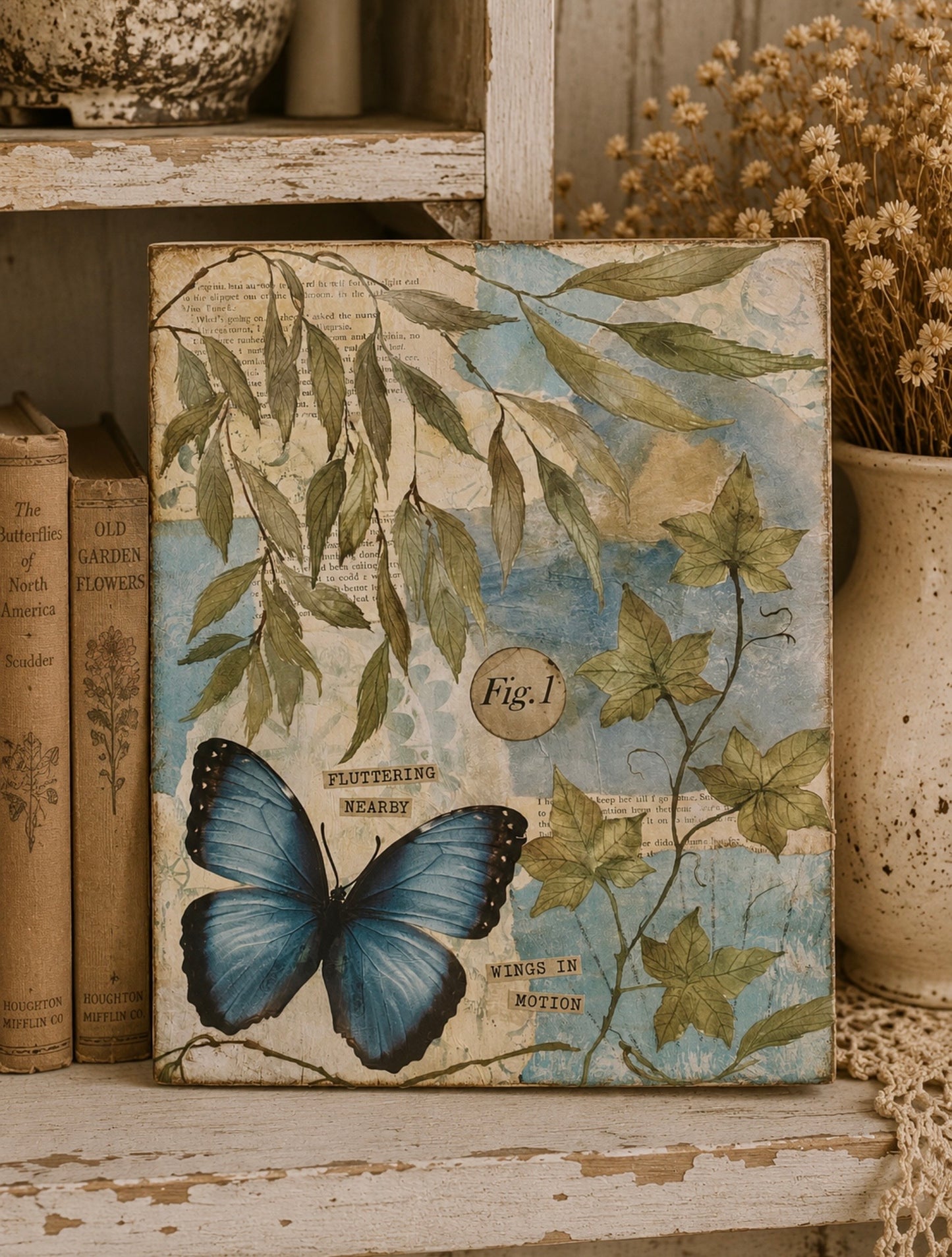 Fluttering Nearby, Wings in Motion