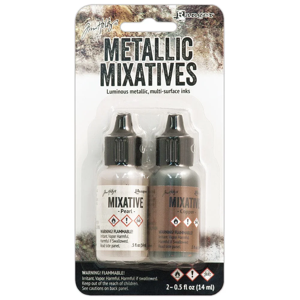 Tim Holtz® Alcohol Ink Mixative™  Kit Pearl & Copper