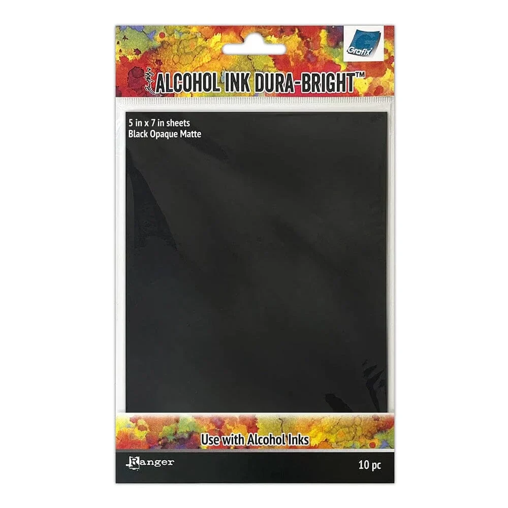 Tim Holtz® Alcohol Ink Graphix Dura-Bright™ Black, 10 pc.