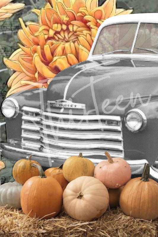 "Autumn Leaves" Decoupage Paper