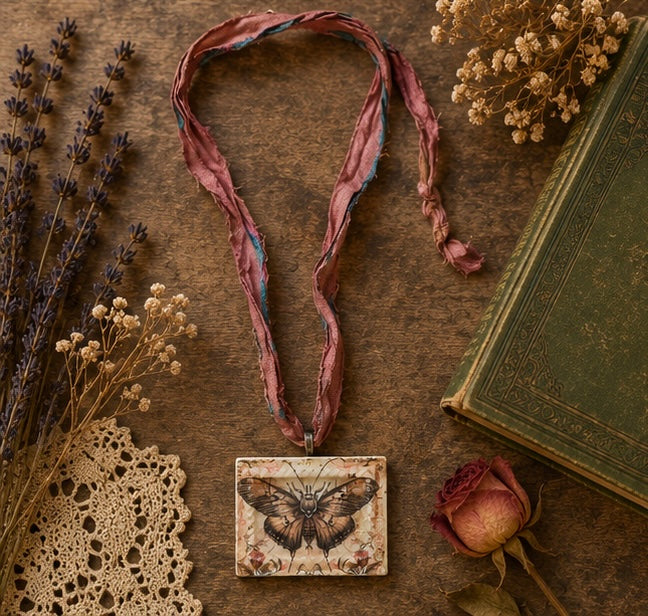 Butterfly Frame Necklace