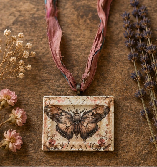 Butterfly Frame Necklace