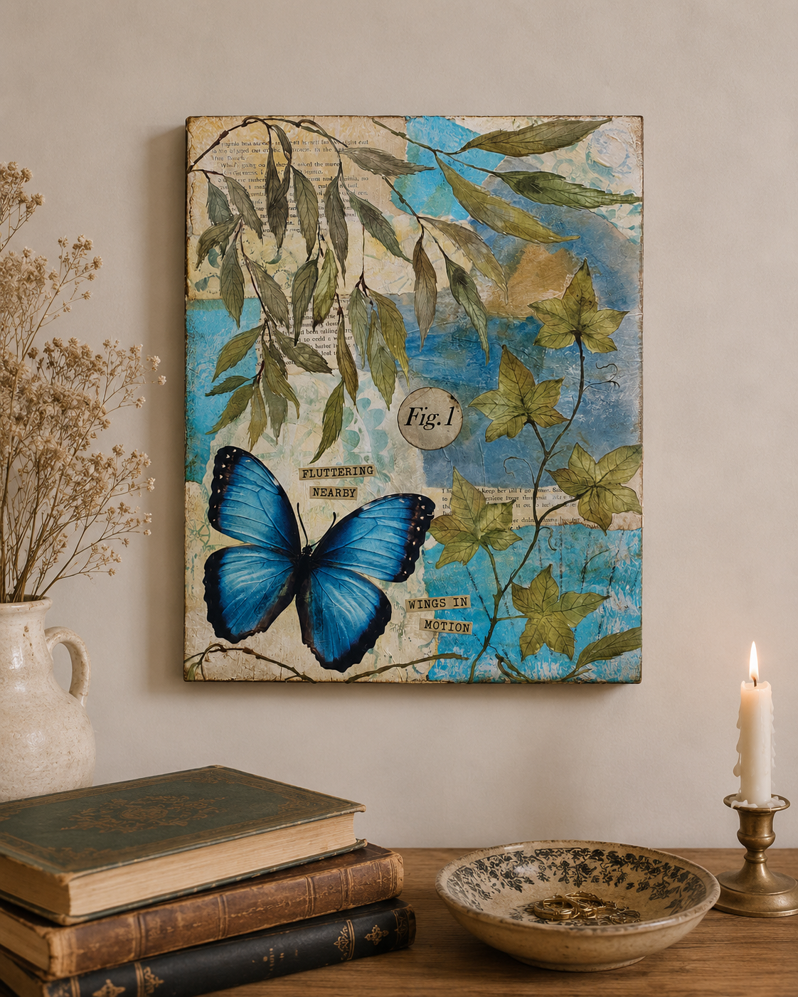 Fluttering Nearby, Wings in Motion