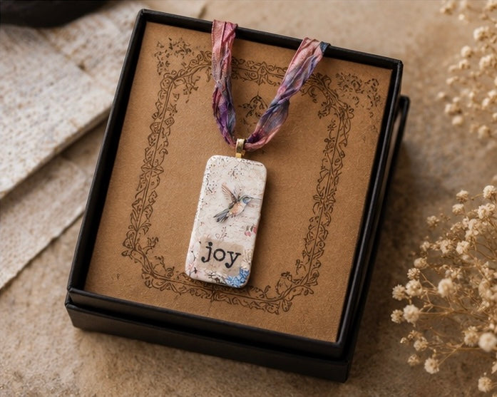 Joy Hummingbird Necklace