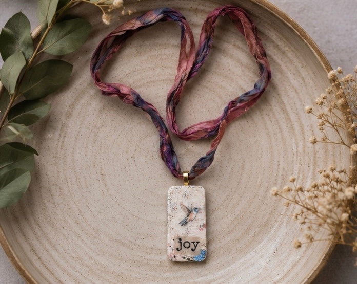 Joy Hummingbird Necklace