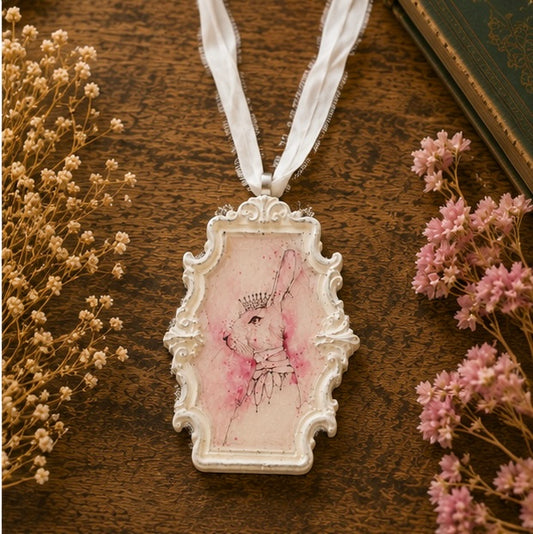 Crowned Rabbit Necklace
