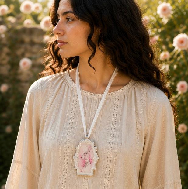Crowned Rabbit Necklace