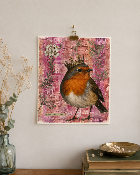 Actually, I Can – Robin Queen Collage